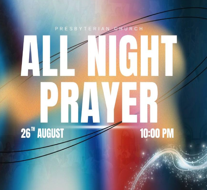 Whole Night prayer with Rev.
